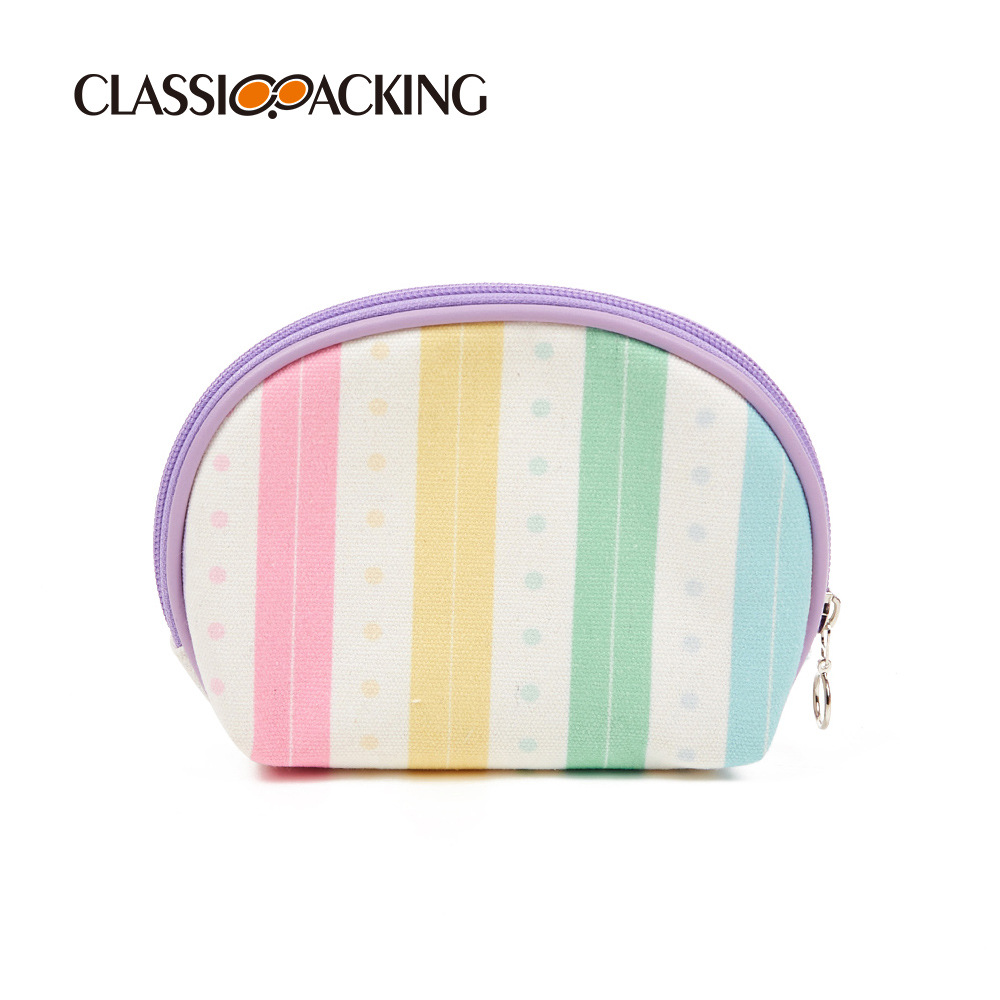 Bolsa de almacenamiento simple japonesa de dos piezas bolsa de cosméticos pequeña portátil linda bolsa de almacenamiento de dinero y artículos diversos