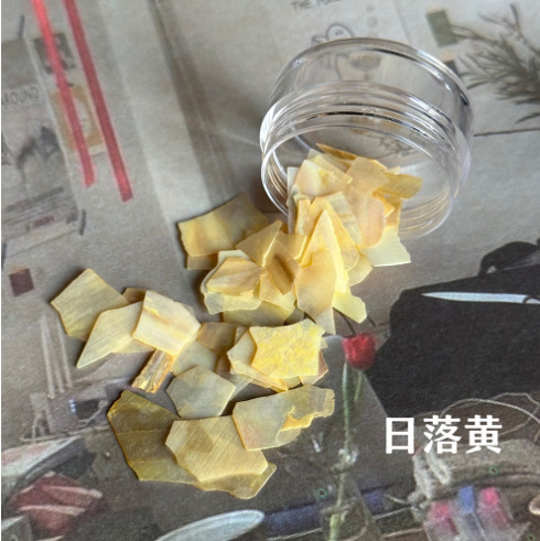 螺钿胸针diy材料包蝴蝶发夹贝壳碎片饰品底胚点翠教师节手工礼物|undefined