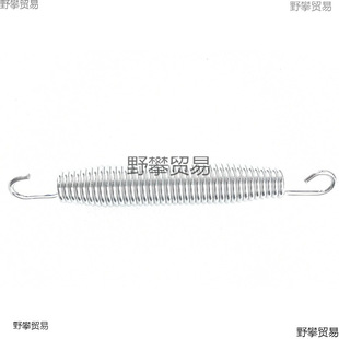 Trampoline Spring Large Trampoline Children's Jumping Bed Spring Tension Spring Yellow Tension Spring Hook Waist Drum Bow Accessories