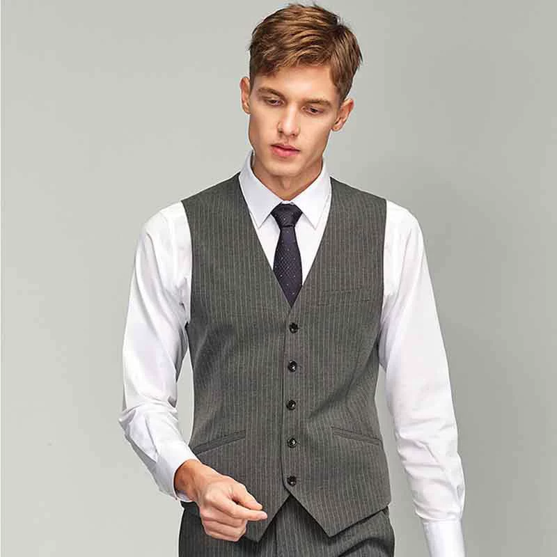 Осенний жилет, костюм, slim fit
