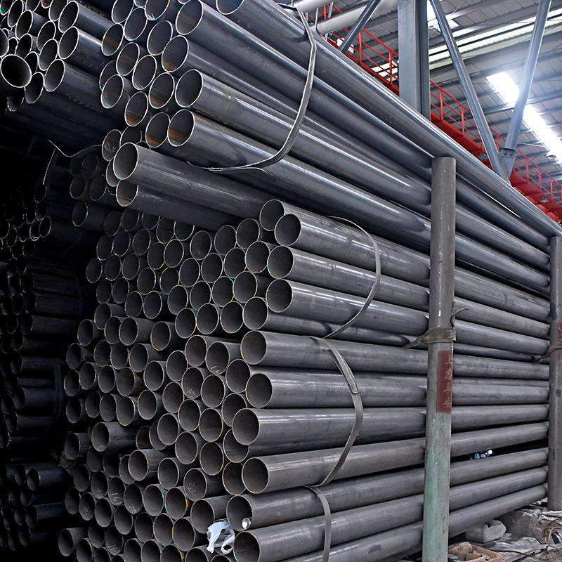 广东厂家直供q235b直缝焊管黑铁管建筑幕墙用碳钢管切割加工批发