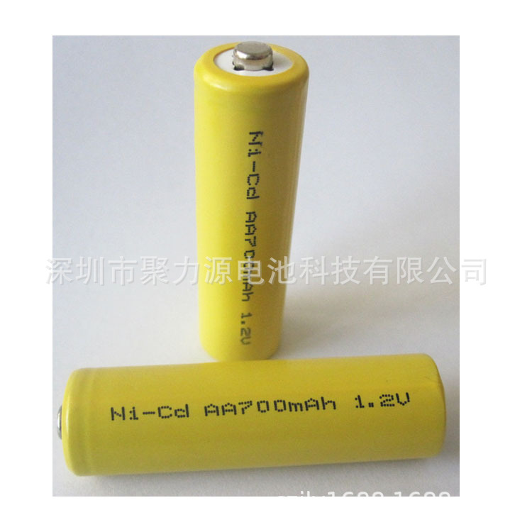 供应镍镉电池AA700MAH 1.2V5号充电电池玩具灯具电池理发器