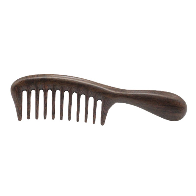 (Cross-border trading), (Wholesale), non-slip harmless massager ebony, for hair care, no hair damage, (Physicals) 5