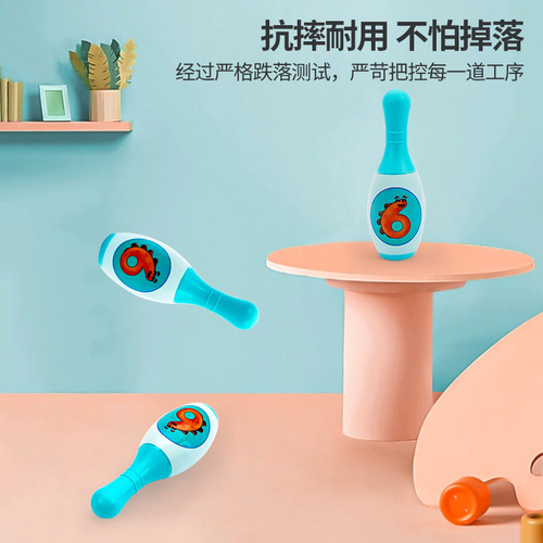 Children's bowling toy interactive leisure indoor and outdoor sports game boy role playing kindergarten kiosk wholesale