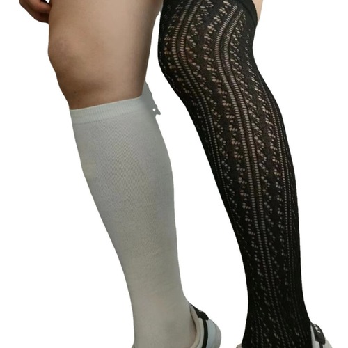 0jk style Korean socks calf socks below the knee long socks women's socks Dongdaemun Little Big Dot College Style Little Red Book