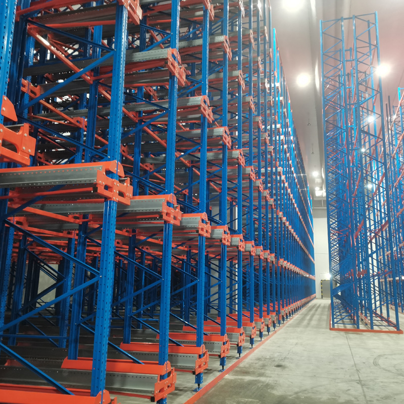 Cold storage intelligent shuttle shelves Cold chain logistics…