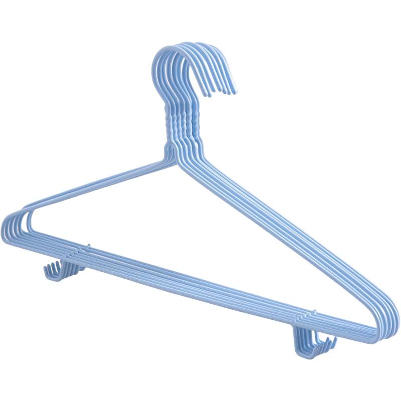 [Nueva percha de ropa engrosada envío gratis] estante de ropa de inmersión de plástico al por mayor percha de ropa para adultos húmeda y seca entrega de una pieza