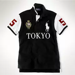 Summer Cross-Border Polo Shirt Hot-Selling Style with 3D Digital Print, Malaysian City Style, Casual Plus-Size Trendy Short-Sleeve Polo