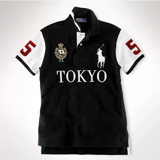 Summer Cross-Border Polo Shirt Hot-Selling Style with 3D Digital Print, Malaysian City Style, Casual Plus-Size Trendy Short-Sleeve Polo