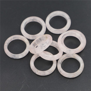 ���Q���N���R�d������Ȼʯ�۾�õ��ʯӢ��ָ����6MM 17# 18# 19#