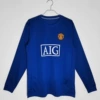 Long -sleeved Manchester United Two guest 08/09