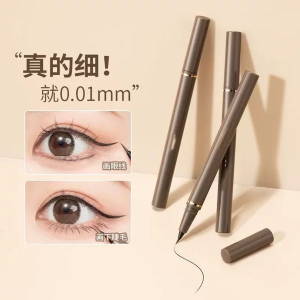 Judydo Foreign Trade Orange-Eye Liner Liquid Pen for Precise Drawing, Ultra-Fine, Quick-Drying, Waterproof, Not Easy to Smudge, Specially Designed for Students