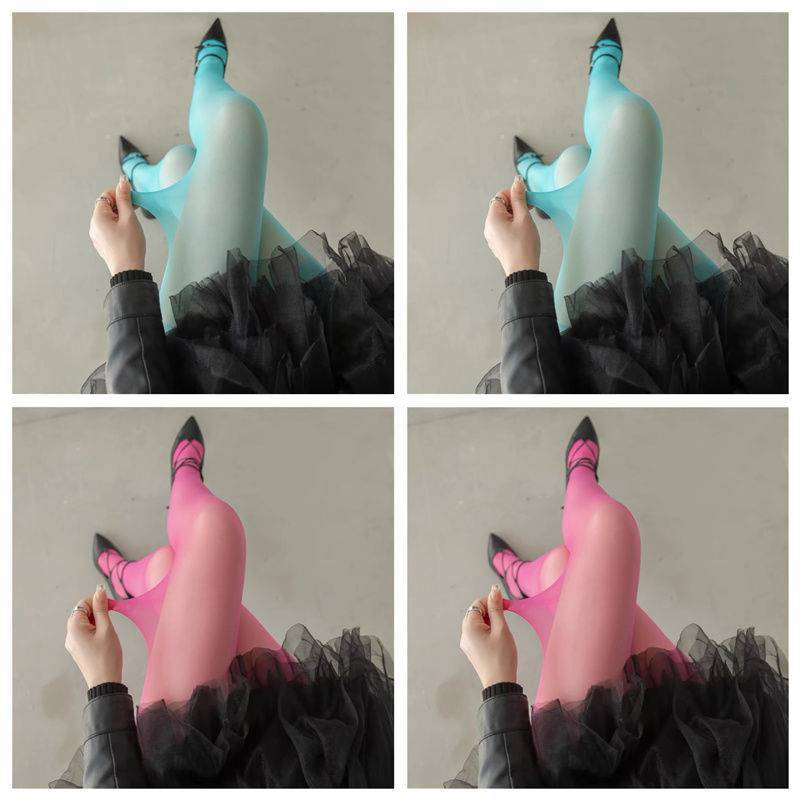 4 pack [green rose red rose red] stockings