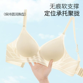 凉感内衣女薄款无钢圈超薄无痕透气不空杯文胸罩2026内衣女夏薄款