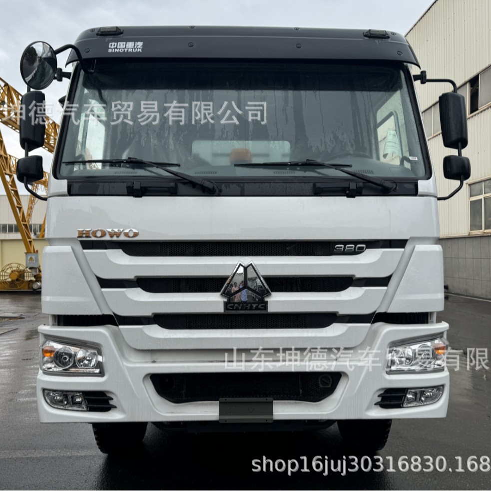 出口版重汽豪沃HOWO 10轮380马力 400马力渣土车工厂价出口