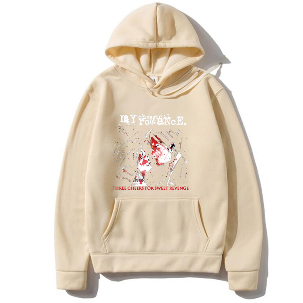 Mi romance químico para sudaderas con patrones dulces, sudaderas, sudaderas de algodón para hombres y mujeres de tres sonidos, moda