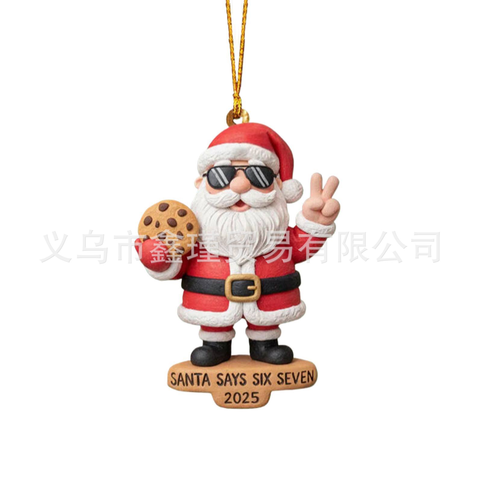 Ventas transfronterizas calientes seisseven67 seis siete decoraciones de Navidad acrílicas decoración divertida