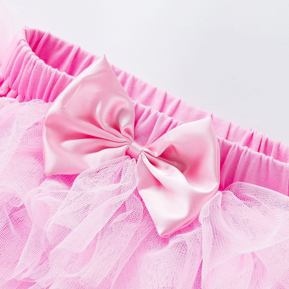 Benafique 2022 nuevo bebé verano vestido de color sólido vestido de seis capas 0 - 2 años vestido infantil vestido infantil