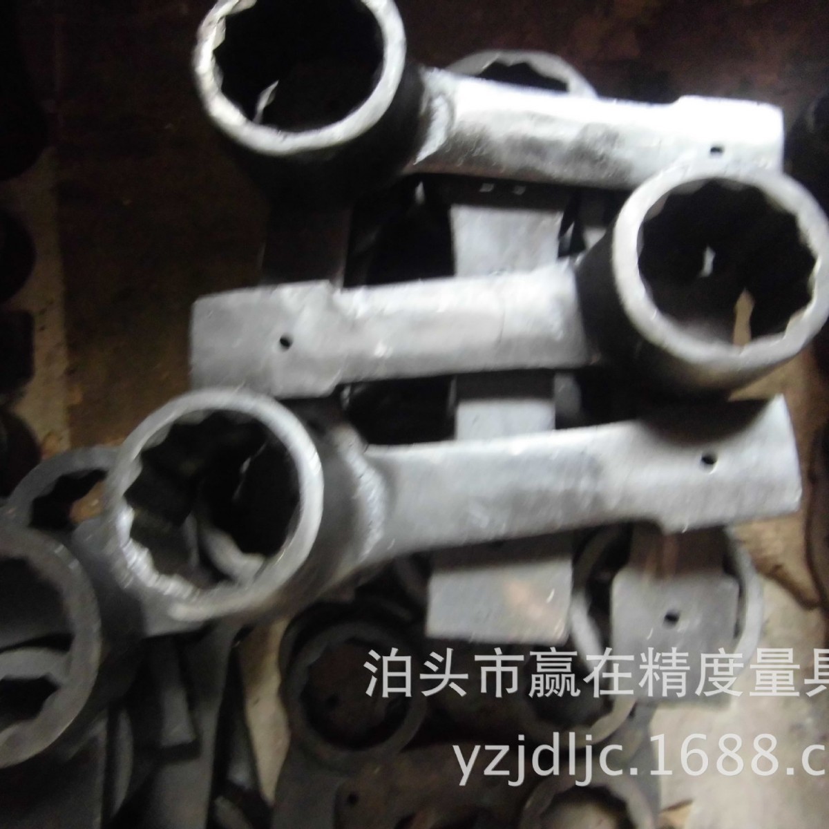 手动重型敲击梅花扳手 24-150mm 直柄单头梅花扳子