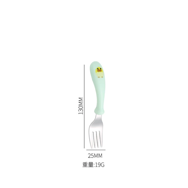 Green duck fork