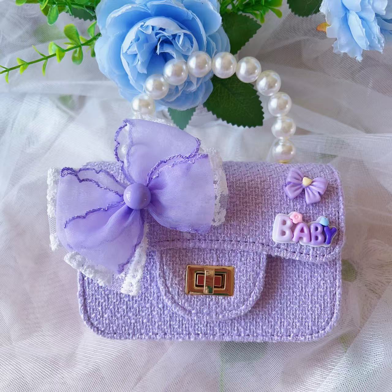 Niños bolso de hombro niñas nuevo Kulomi jade cane bolso de perro flash de moda lindos bolso de mochila