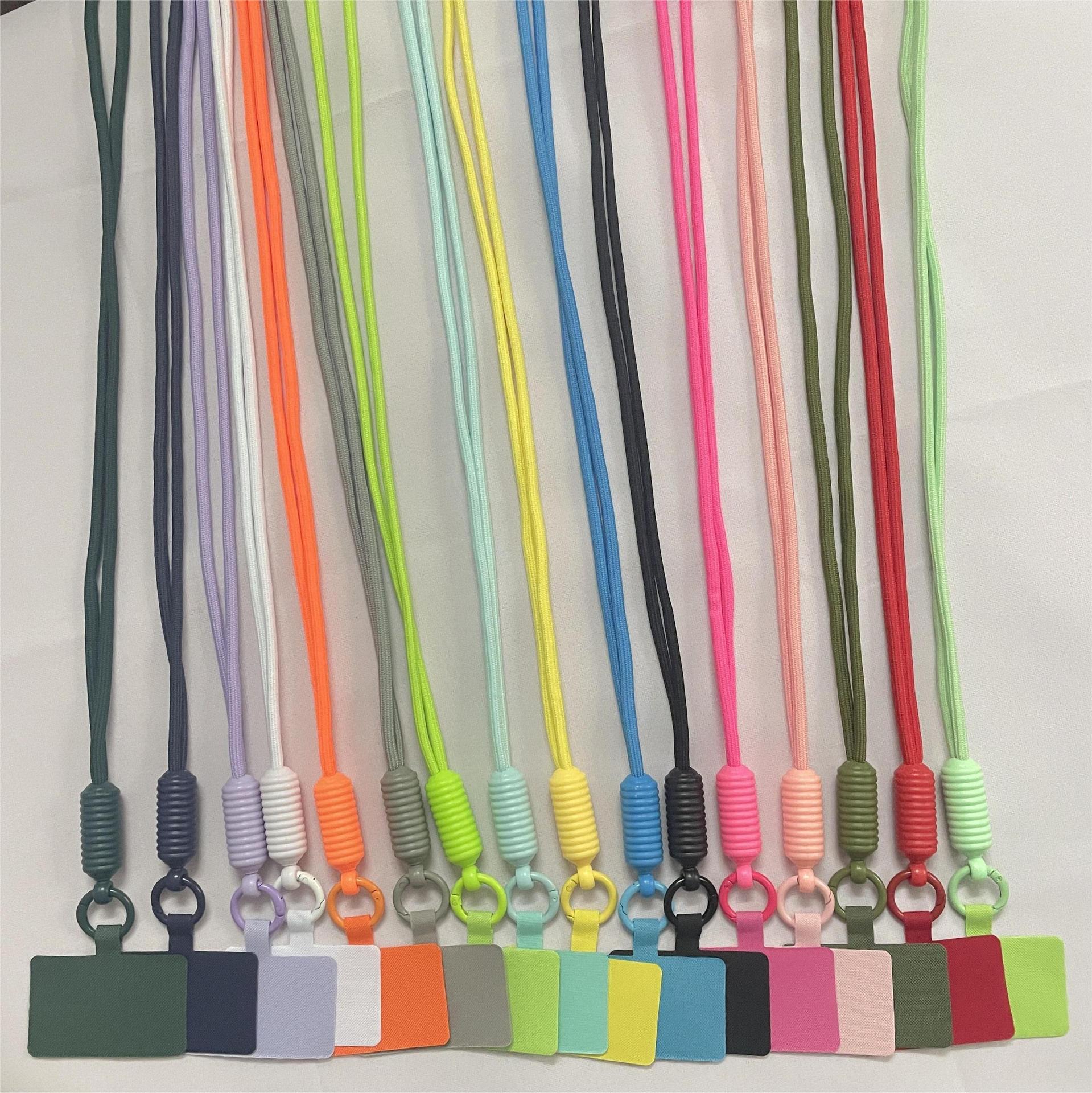 New universal multifunctional mobile phone crossbody 360 ° rotating anti loss neck adjustable hanging rope gasket_voghion.com