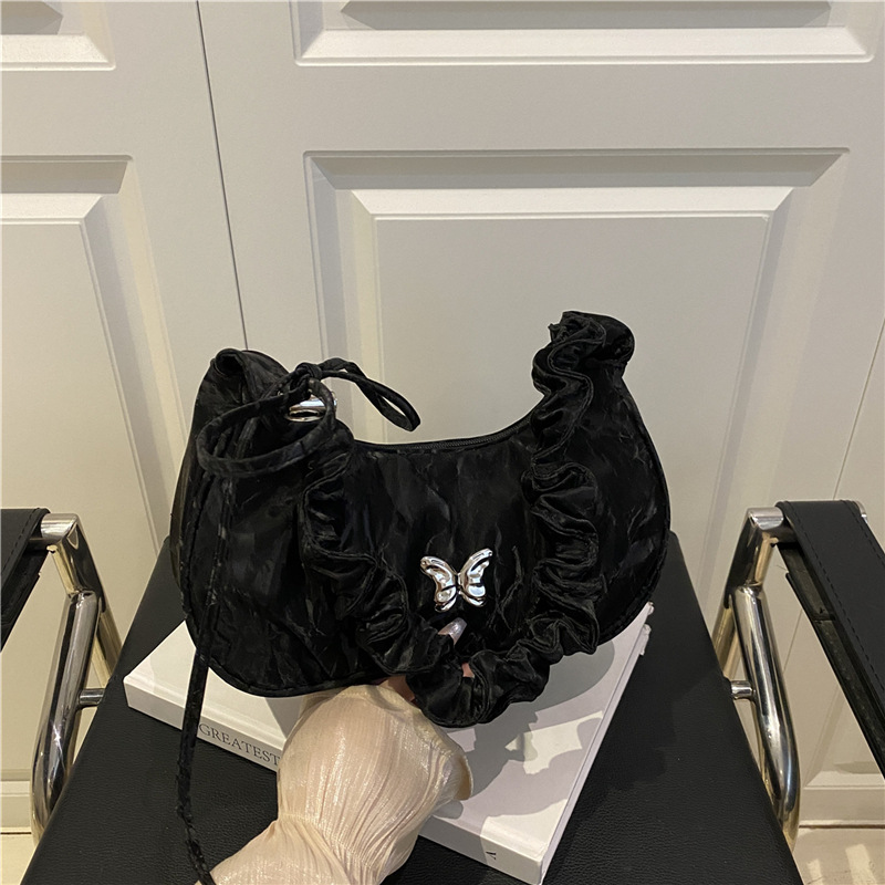 Borsa a spalla donna con farfalla shopping elegante da lavoro_voghion.com