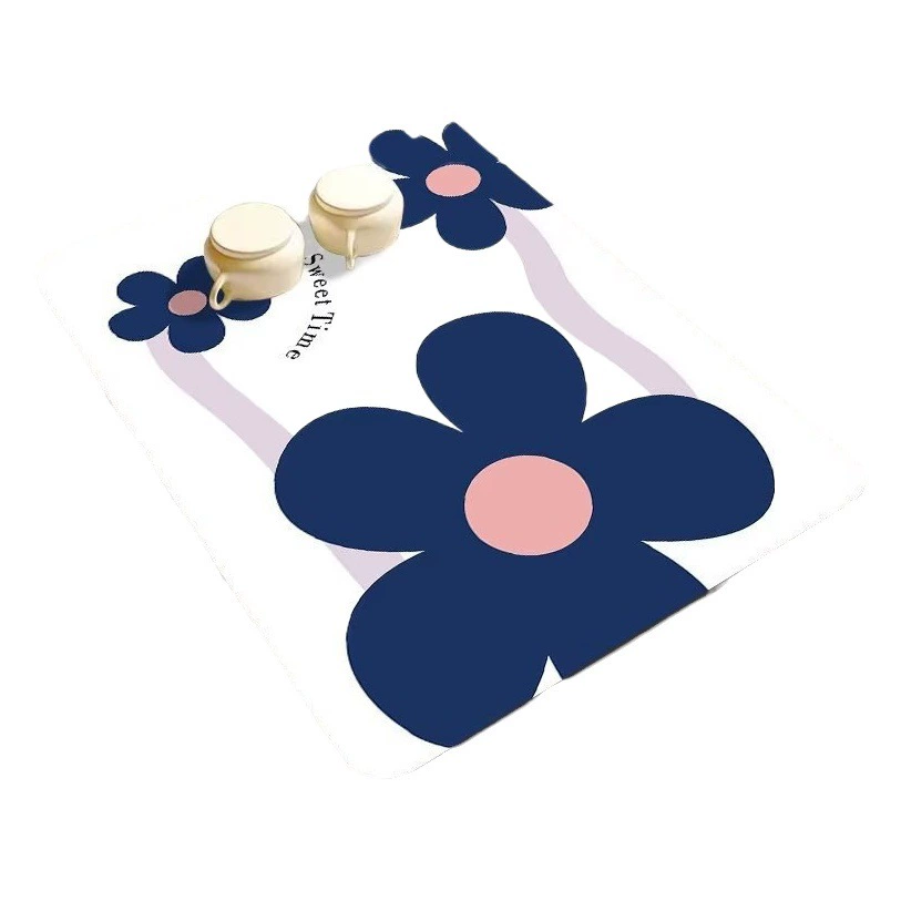 Бытовой кухонный Нескользящий Впитывающий дренажный коврик дверь ванной комнаты диатомовый грязевой ковер дверь ванной износостойкий напольный коврик оптом