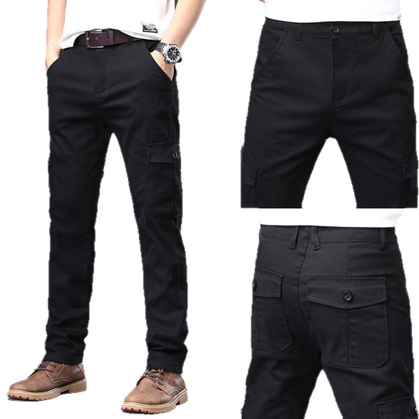 Elastic comfortable trousers