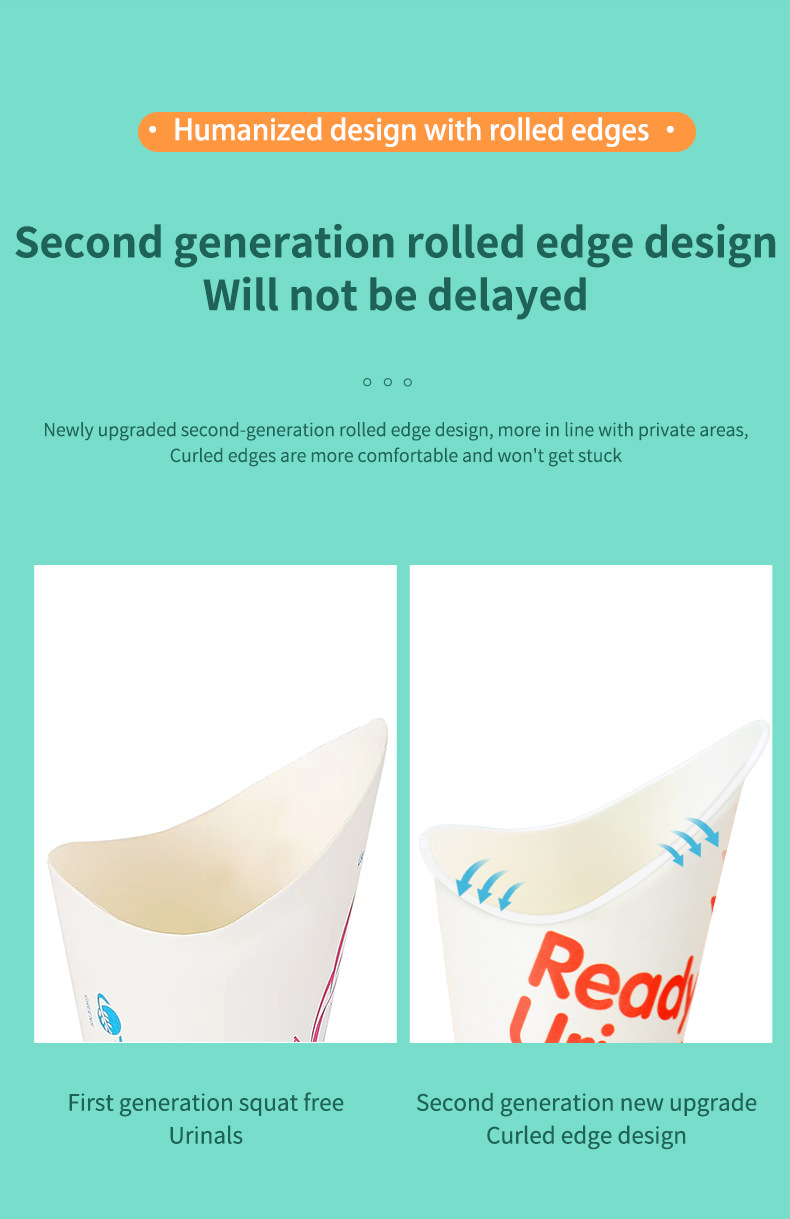 Xulebao Female Urinal for Post-Hemorrhoid Surgery, Urine Funnel for Outdoor Travel Emergencies, Urination Device for Car Use