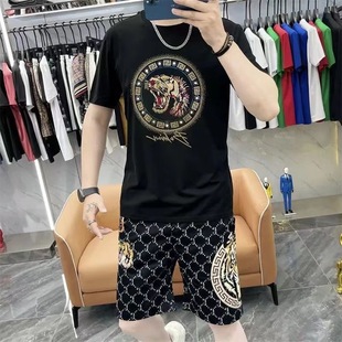 男士短袖短 裤