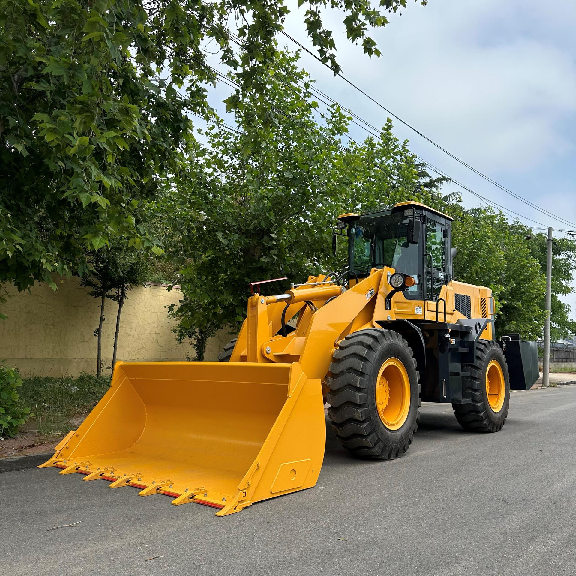 998铲车装载机四驱6缸小型建筑工程沙场20柴油30工地农用装载机
