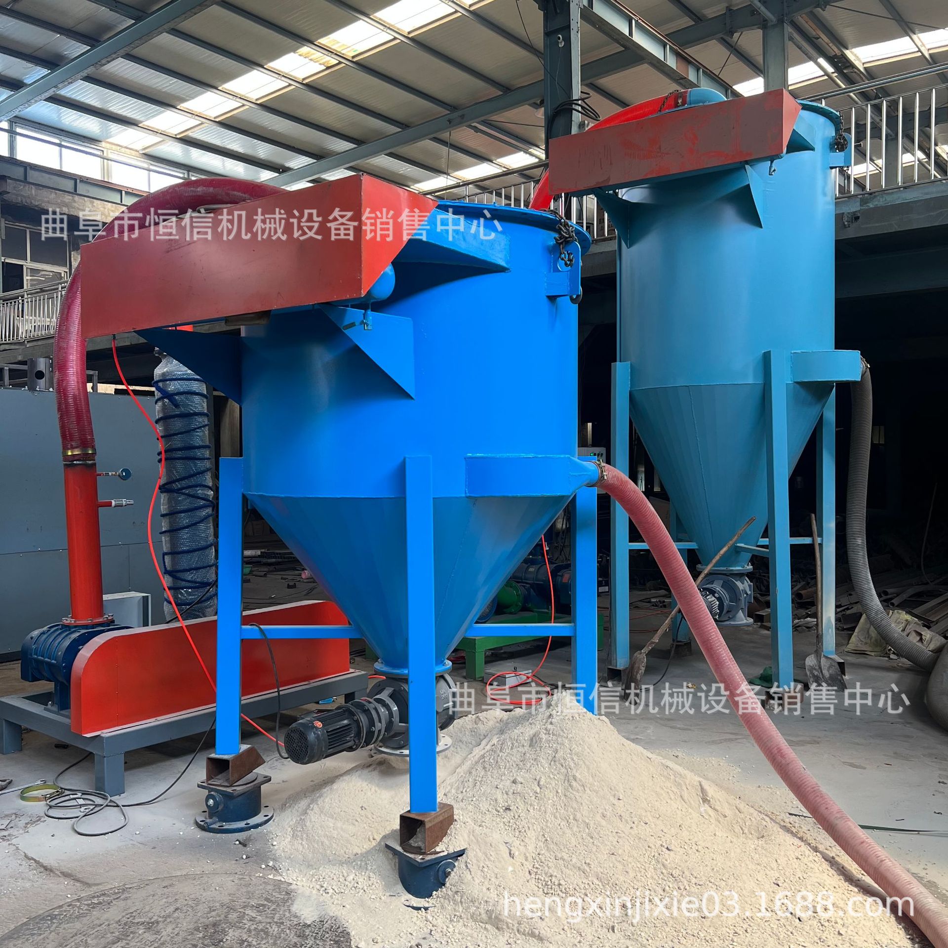 陶粒装车装袋气力输送机zcjb 大吸力收尘灰气力吸灰机吸粉机直供