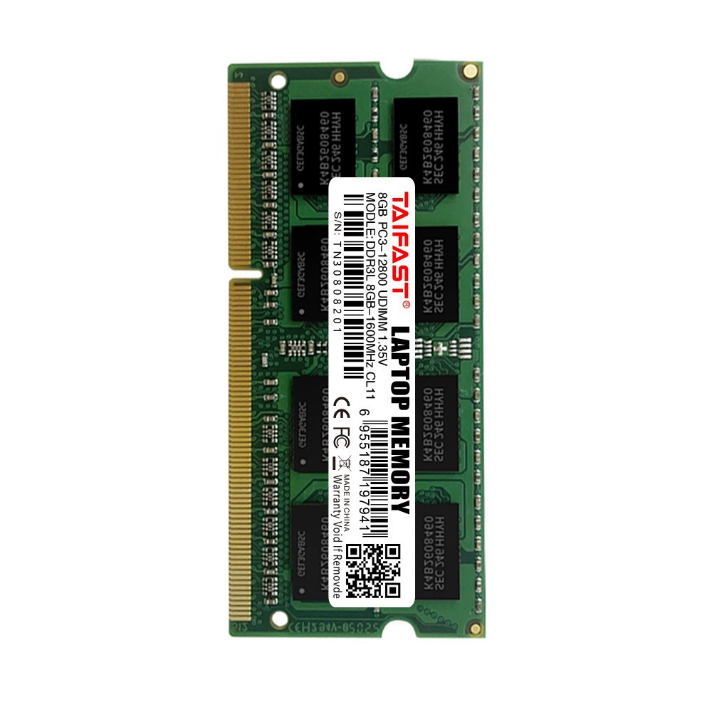 Память для ноутбуков фабрично напрямую от производителя, 8 ГБ DDR3, низкое напряжение 1,35 В, 1333 МГц, применимо 1600 МГц