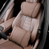K type [chestnut brown] 1 headrest + 1 lumbar support