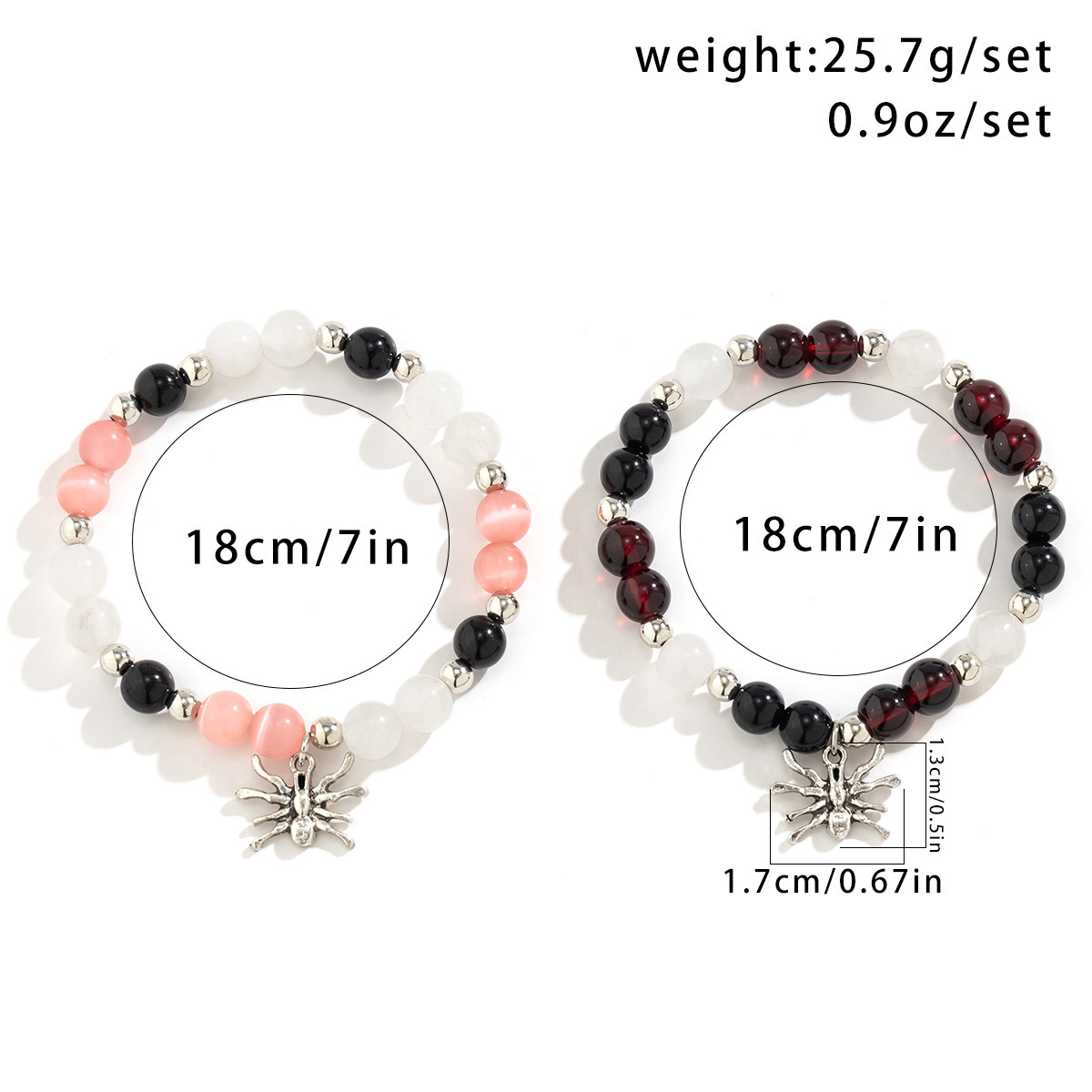 21g Weight Alloy Pendant Material Bracelets Classification CCB, Arylic, soft clay Chain Material 1 Set Quantity Festival Occasion CCB, Arylic, Alloy Material Halloween Festival Pumpkin, Bat, Ghost Pattern Women's Gender Beaded, Enamel Design Funny Style Funny Pumpkin Bat Ghost CCB Arylic Alloy Beaded Bracelets Wholesale 7