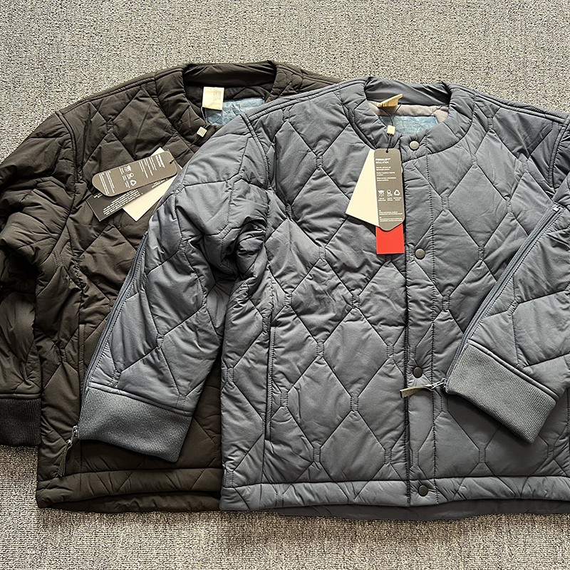 25 in Stock N.Hoolywood Military Line Quilted Collarless Autumn and Winter Outdoor Warm Cotton Jacket Trendy