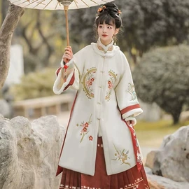 童汉服;儿童表演服;马面裙
