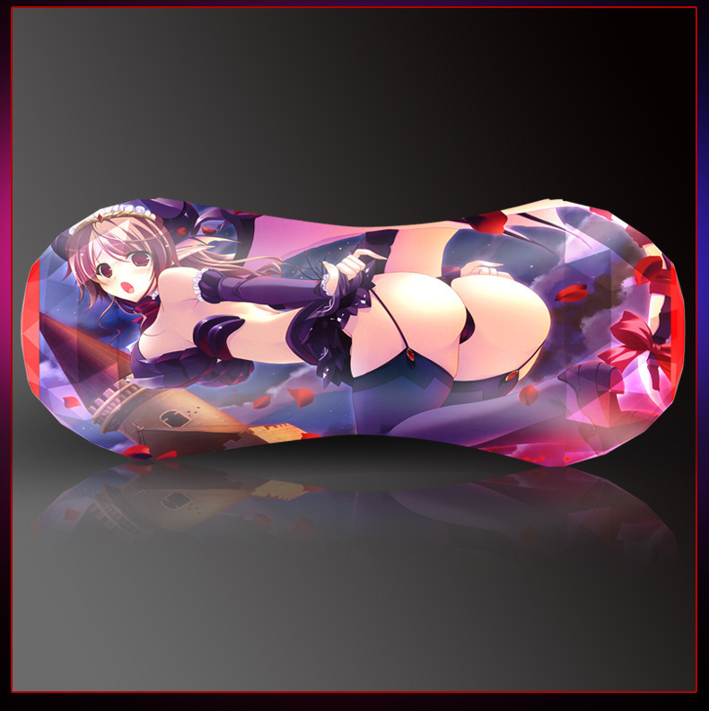 Jiuai Double-Headed Manual Masturbator Cup TPE Soft Gel Hand-Controlled Male Pleasure Device — detail image 7