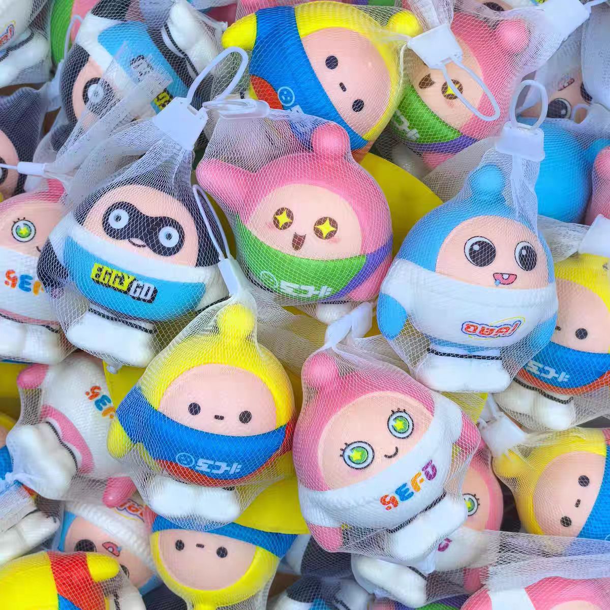 Huevo de fiesta de huevo de pellizco de pellizco de liberación de rebote lento muñeca de liberación de presión artefactos mágicos juguetes de descarga de regalos