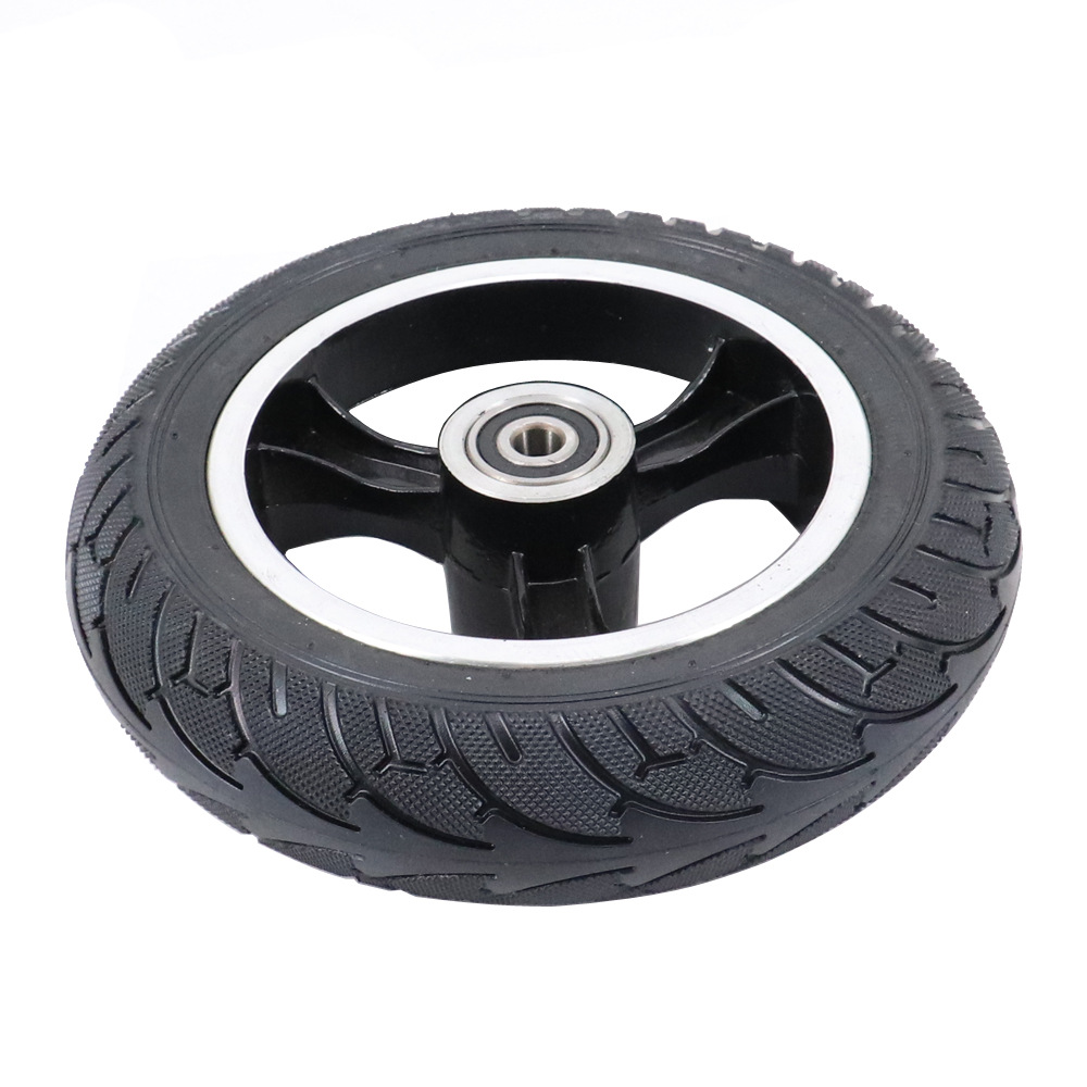 批发 200x50轮毂轮胎 小海豚电动滑板车 8寸实心胎加厚免充气前轮