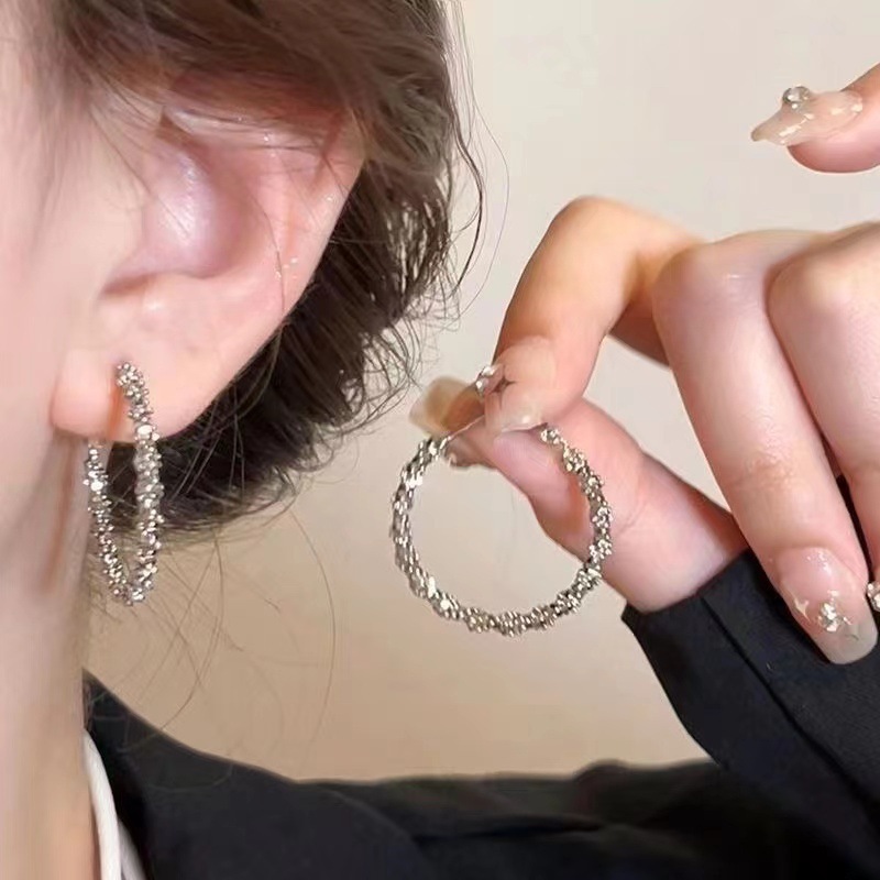 Demi-season brand fashionable design earrings