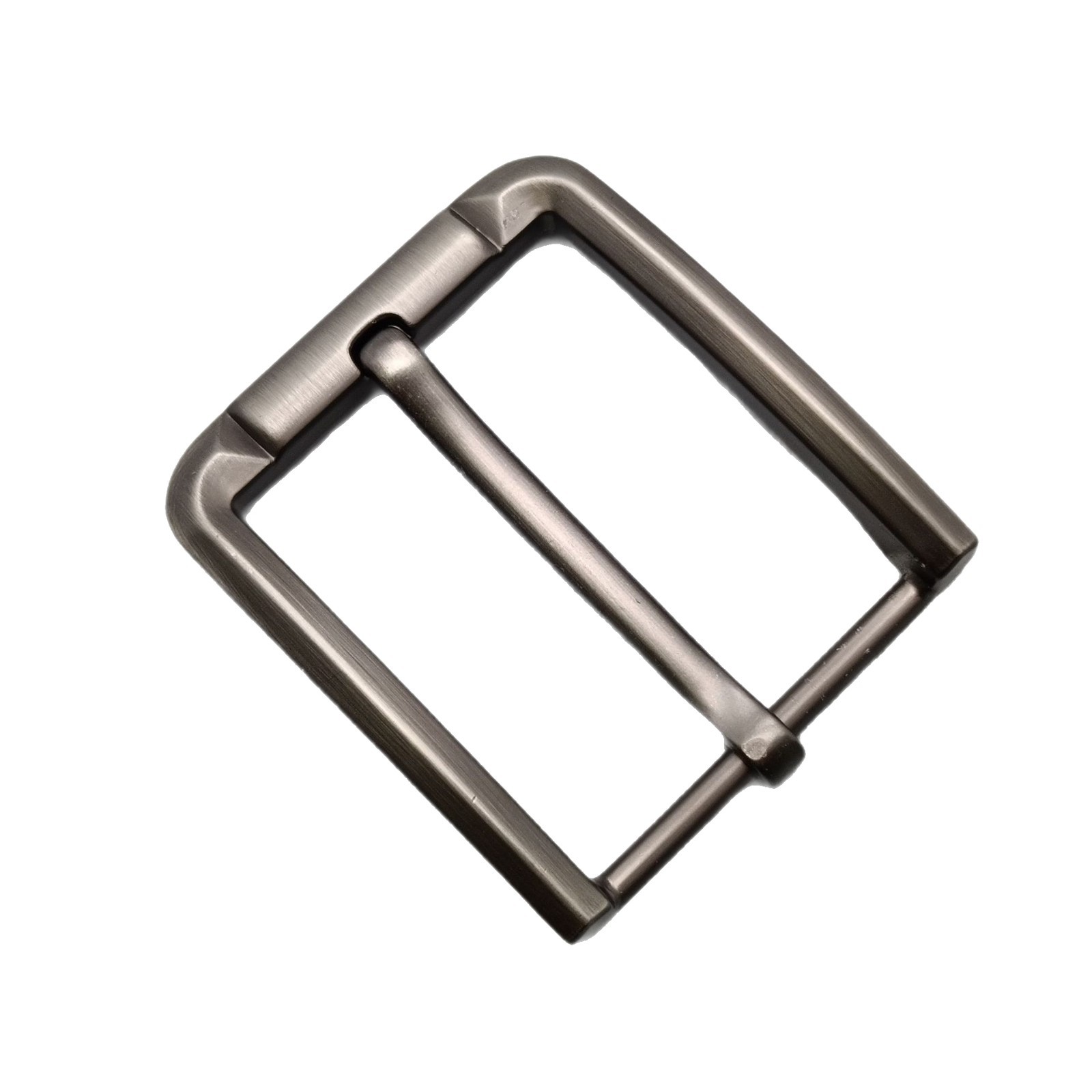 Comercio exterior al por mayor cinturón de aleación para hombres de alta gama hebilla 4.0 cinturón hebilla tipo aguja pistola de cuero dibujo negro