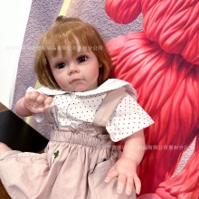 24寸重生娃娃棉身娃娃Maggie可爱萝莉厂家直供玩偶批发儿童玩具