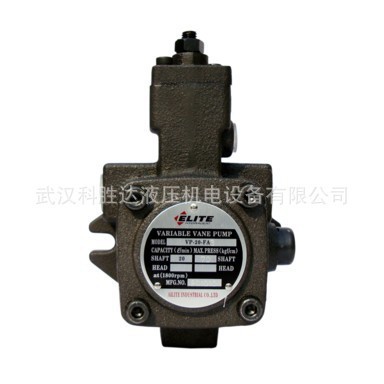 ELITE 品牌液压变量油泵VP-20-FA2 VP-40-FA3自吸式油泵VP-30-FA2