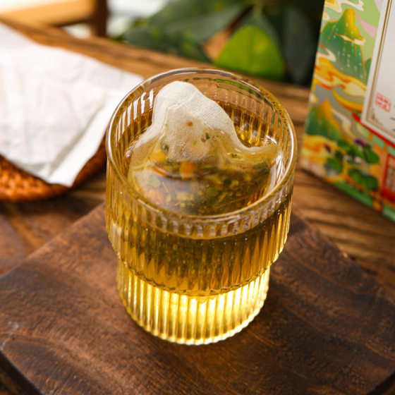 Popular Golden Square corn beard mulberry leaf tea boxed bag tea non-three tea non-pressure tea health tea scented tea substitute