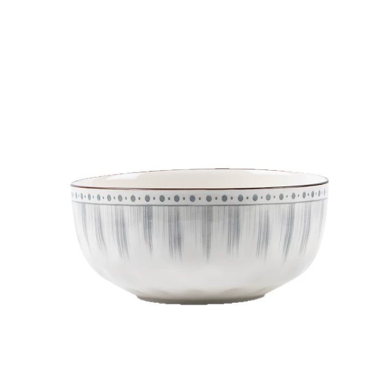 Japanese blue line dish set household high temperature bowl and dish combination tableware underglaze color ceramic bowl and dish kitchen utensils