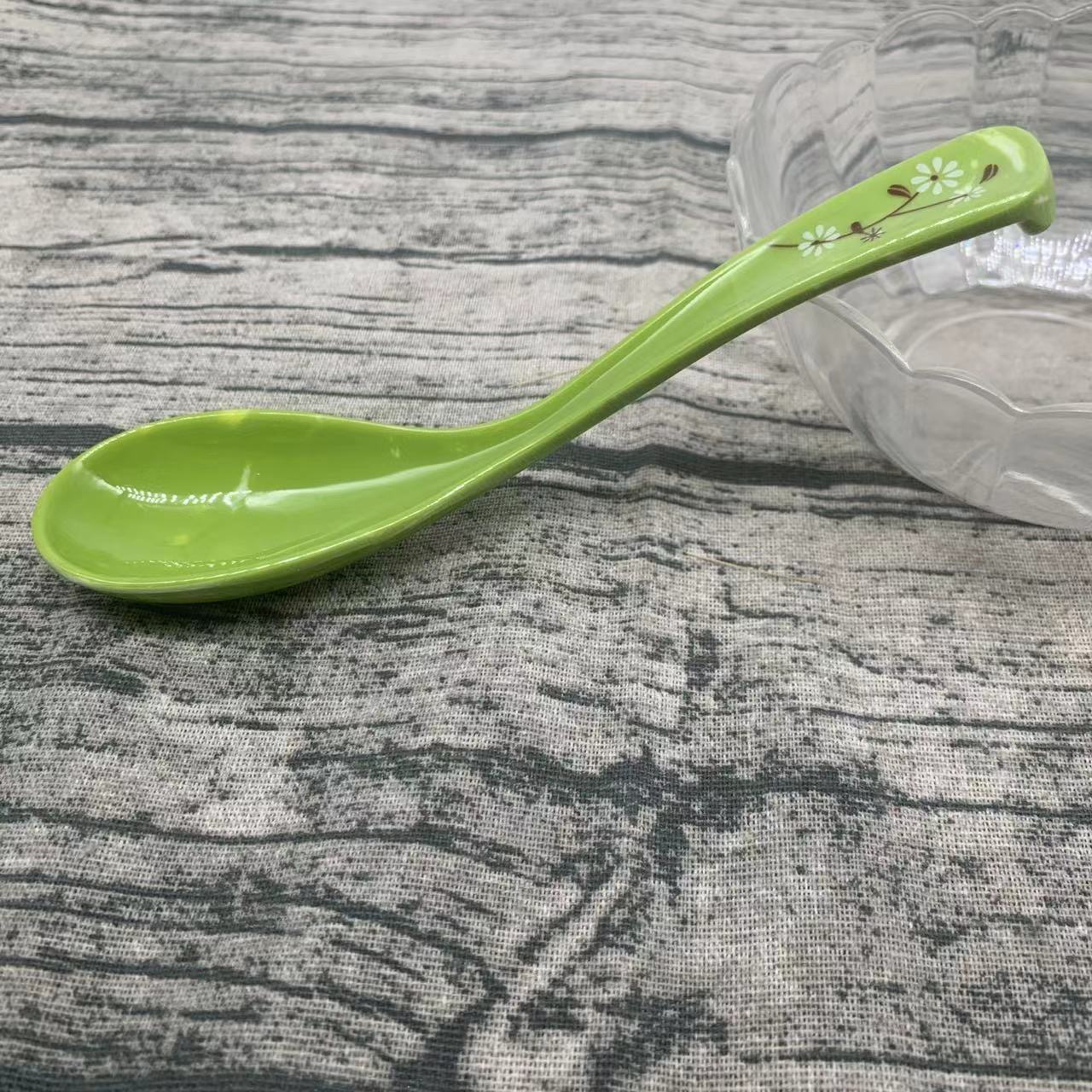 C (녹색 흰색 국화) 17cm