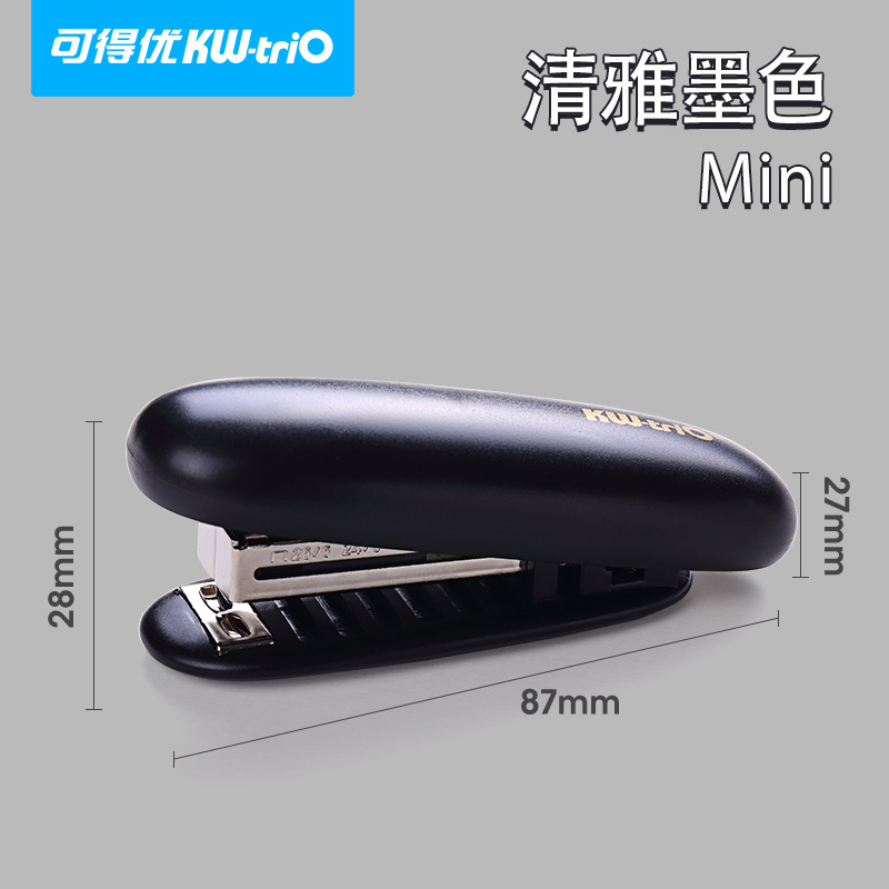 Kdeoyu 5626 grapadora portátil mini máquina grapadora de encuadernación grapadora de ahorro de trabajo