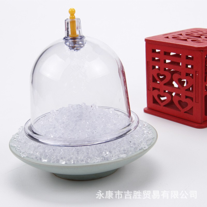 Kangji Household Single Vacuum Cupping Device, Thickened Explosion-Proof Cupping Jar, Air-Extraction Type, Non-Glass Therapy Cupping for Meridians